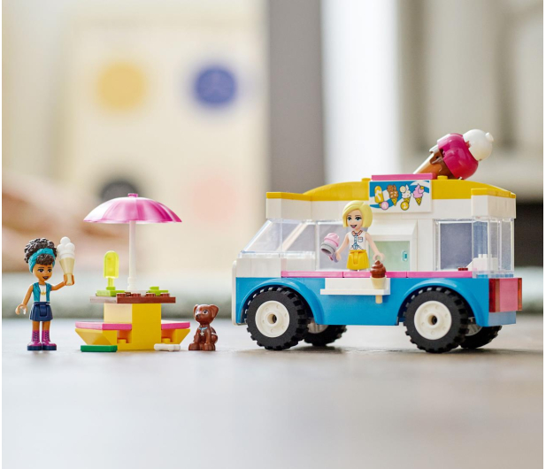 LEGO Friends 41715 Furgonetka z lodami - 1040641 - zdjęcie 4